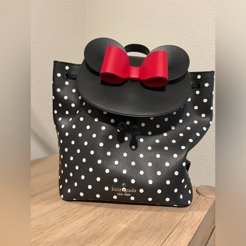 Disney X Kate Spade Polka Dot Leather Bag